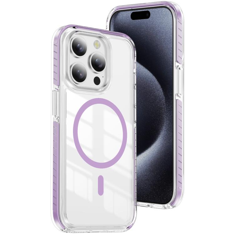 Crystal Shield Clear Magnetic Acrylic Hybrid TPU Phone Case, For iPhone 15 Pro, For iPhone 15 Plus, For iPhone 15, For iPhone 14 Plus, For iPhone 14 / 13, For iPhone 14 Pro