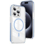 Crystal Shield Clear Magnetic Acrylic Hybrid TPU Phone Case, For iPhone 15 Pro, For iPhone 15 Plus, For iPhone 15, For iPhone 14 Plus, For iPhone 14 / 13, For iPhone 14 Pro
