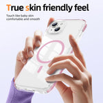 Crystal Shield Clear Magnetic Acrylic Hybrid TPU Phone Case, For iPhone 15 Plus, For iPhone 15, For iPhone 14 Plus, For iPhone 14 / 13, For iPhone 14 Pro, For iPhone 14 Pro Max