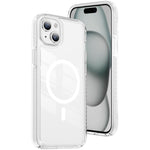 Crystal Shield Clear Magnetic Acrylic Hybrid TPU Phone Case, For iPhone 15 Plus, For iPhone 15, For iPhone 14 Plus, For iPhone 14 / 13, For iPhone 14 Pro, For iPhone 14 Pro Max