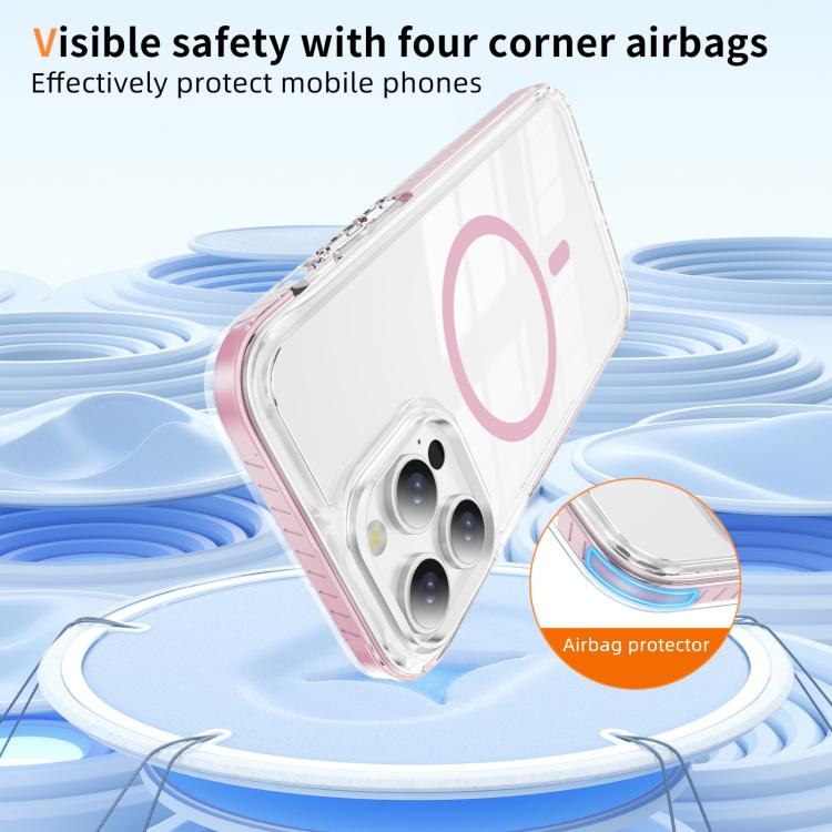 Crystal Shield Clear Magnetic Acrylic Hybrid TPU Phone Case, For iPhone 13 Pro Max, For iPhone 13 Pro, For iPhone 12 / 12 Pro, For iPhone 12 Pro Max