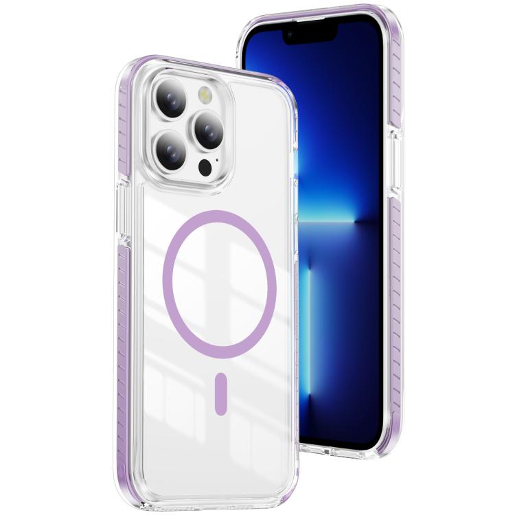 Crystal Shield Clear Magnetic Acrylic Hybrid TPU Phone Case, For iPhone 14 Plus, For iPhone 14 / 13, For iPhone 14 Pro, For iPhone 14 Pro Max, For iPhone 13 Pro Max, For iPhone 13 Pro