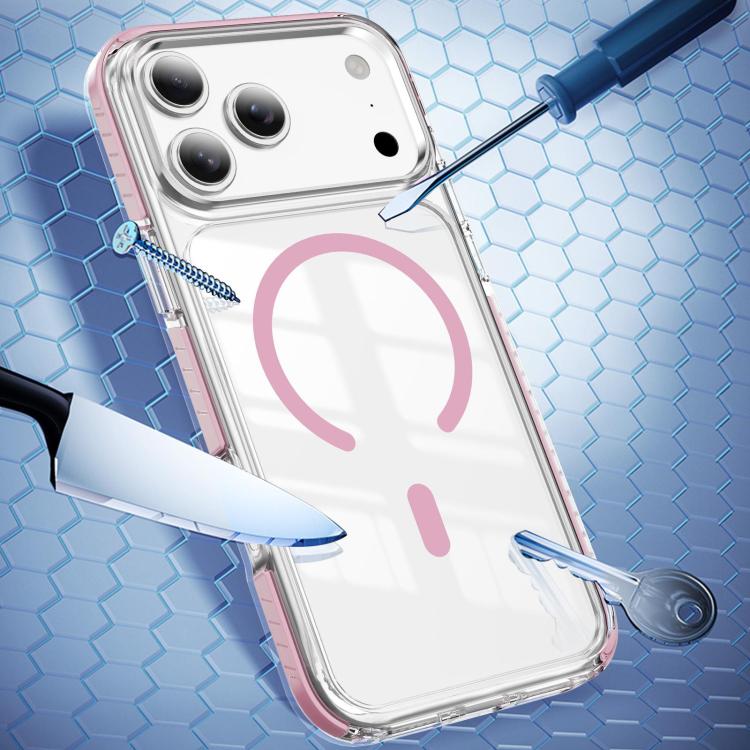 Crystal Shield Clear Magnetic Acrylic Hybrid TPU Phone Case, For iPhone 18 Pro, For iPhone 18 Pro Max, For iPhone 17 Pro Max, For iPhone 17 Pro, For iPhone 17
