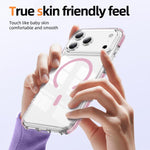 Crystal Shield Clear Magnetic Acrylic Hybrid TPU Phone Case, For iPhone 18 Pro, For iPhone 18 Pro Max, For iPhone 17 Pro Max, For iPhone 17 Pro, For iPhone 17