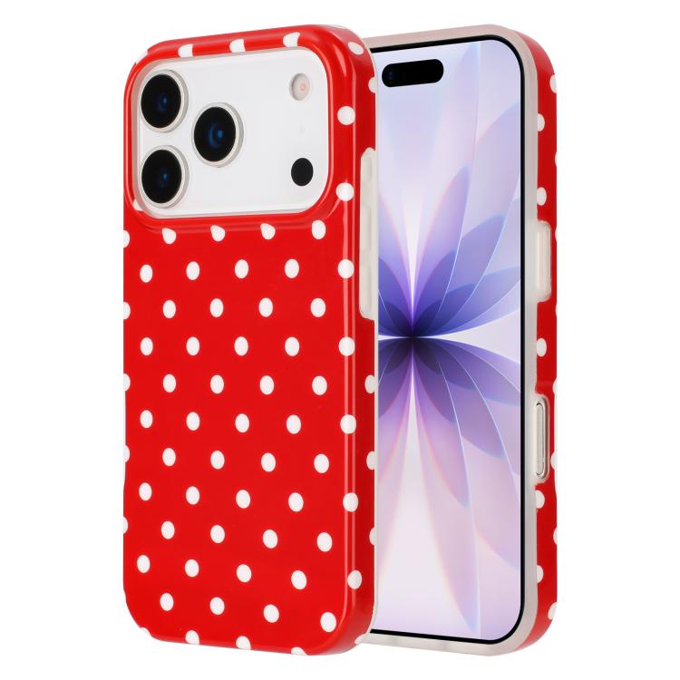 IMD Colorful Dots Pattern TPU Full Coverage Phone Case, For iPhone 18 Pro / 17 Pro, For iPhone 18 Pro Max / 17 Pro Max, For iPhone 17, For iPhone 16 Pro Max, For iPhone 16 Pro, For iPhone 16 Plus