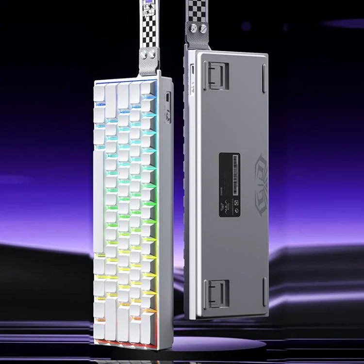 AULA MINI60 HE Pro 61 Keys RGB Wireless Game Mechanical Keyboard