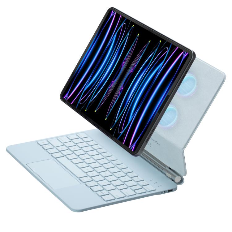 Touch Pad Bluetooth Keyboard Leather Tablet Cover, For iPad 2025 / 2022, For iPad Air 13 2025 / 2024 / Pro 12.9 2022