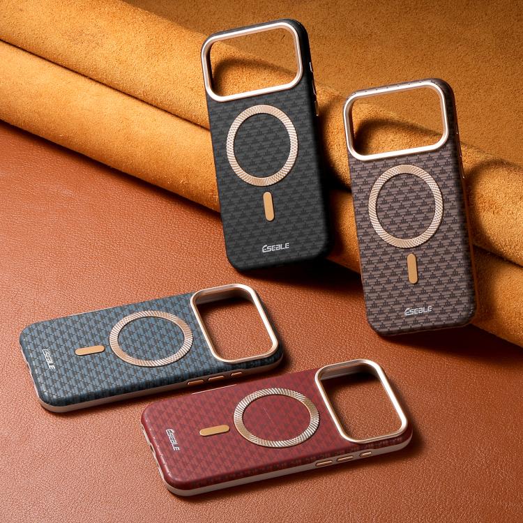 ESEBLE L3 Triangular Shield Metal Lens Magnetic Phone Case, For iPhone 18 Pro / 17 Pro, For iPhone 18 Pro Max / 17 Pro Max