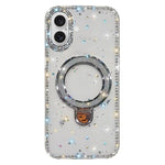 Rhinestone Glitter Kickstand Dual-side IMD Phone Case, For iPhone 17 Pro Max, For iPhone 17 Pro, For iPhone 17, For iPhone Air, For iPhone 16 Pro Max, For iPhone 16 Pro, For iPhone 16 Plus, For iPhone 16