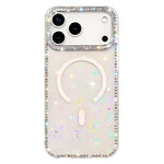 Rhinestone Dual-side IMD PC Hybrid TPU Magnetic Phone Case, For iPhone 17 Pro Max, For iPhone 17 Pro, For iPhone 17, For iPhone Air, For iPhone 16 Pro Max, For iPhone 16 Pro, For iPhone 16 Plus, For iPhone 16