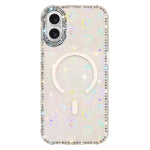 Rhinestone Dual-side IMD PC Hybrid TPU Magnetic Phone Case, For iPhone 17 Pro Max, For iPhone 17 Pro, For iPhone 17, For iPhone Air, For iPhone 16 Pro Max, For iPhone 16 Pro, For iPhone 16 Plus, For iPhone 16