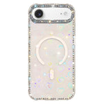 Rhinestone Dual-side IMD PC Hybrid TPU Magnetic Phone Case, For iPhone 17 Pro Max, For iPhone 17 Pro, For iPhone 17, For iPhone Air, For iPhone 16 Pro Max, For iPhone 16 Pro, For iPhone 16 Plus, For iPhone 16
