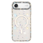 Rhinestone Dual-side IMD PC Hybrid TPU Magnetic Phone Case, For iPhone 17 Pro Max, For iPhone 17 Pro, For iPhone 17, For iPhone Air, For iPhone 16 Pro Max, For iPhone 16 Pro, For iPhone 16 Plus, For iPhone 16