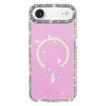 Rhinestone Dual-side IMD PC Hybrid TPU Magnetic Phone Case, For iPhone 17 Pro Max, For iPhone 17 Pro, For iPhone 17, For iPhone Air, For iPhone 16 Pro Max, For iPhone 16 Pro, For iPhone 16 Plus, For iPhone 16