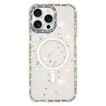Rhinestone Dual-side IMD PC Hybrid TPU Magnetic Phone Case, For iPhone 17 Pro Max, For iPhone 17 Pro, For iPhone 17, For iPhone Air, For iPhone 16 Pro Max, For iPhone 16 Pro, For iPhone 16 Plus, For iPhone 16