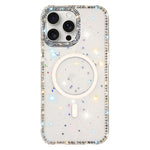 Rhinestone Dual-side IMD PC Hybrid TPU Magnetic Phone Case, For iPhone 15 Pro Max, For iPhone 15 Pro, For iPhone 15, For iPhone 14, For iPhone 14 Pro, For iPhone 14 Pro Max, For iPhone 13 Pro Max, For iPhone 13 Pro