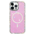 Rhinestone Dual-side IMD PC Hybrid TPU Magnetic Phone Case, For iPhone 15 Pro Max, For iPhone 15 Pro, For iPhone 15, For iPhone 14, For iPhone 14 Pro, For iPhone 14 Pro Max, For iPhone 13 Pro Max, For iPhone 13 Pro