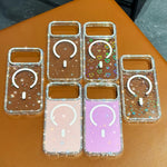Rhinestone Dual-side IMD PC Hybrid TPU Magnetic Phone Case, For iPhone 17 Pro Max, For iPhone 17 Pro, For iPhone 17, For iPhone Air, For iPhone 16 Pro Max, For iPhone 16 Pro, For iPhone 16 Plus, For iPhone 16