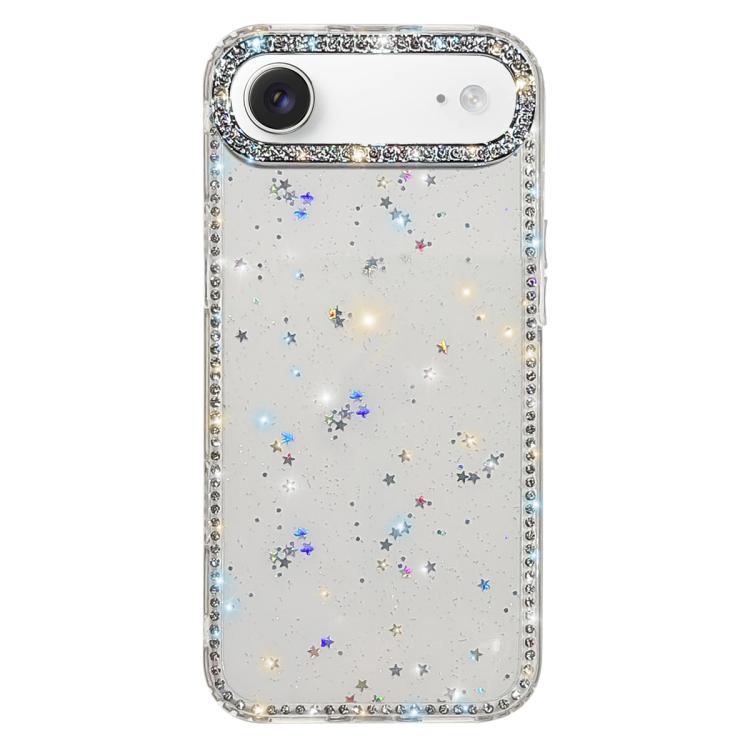 Rhinestone Dual-side IMD PC Hybrid TPU Phone Case, For iPhone 17 Pro Max, For iPhone 17 Pro, For iPhone 17, For iPhone Air, For iPhone 16 Pro Max, For iPhone 16 Pro, For iPhone 16 Plus, For iPhone 16