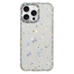 Rhinestone Dual-side IMD PC Hybrid TPU Phone Case, For iPhone 17 Pro Max, For iPhone 17 Pro, For iPhone 17, For iPhone Air, For iPhone 16 Pro Max, For iPhone 16 Pro, For iPhone 16 Plus, For iPhone 16