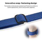xDfind Sliding Buckle Nylon Braided Watch Band, For Apple Watch 42 / 44 / 45 / 46 / 49mm, For Apple Watch 38 / 40 / 41 / S11 42mm