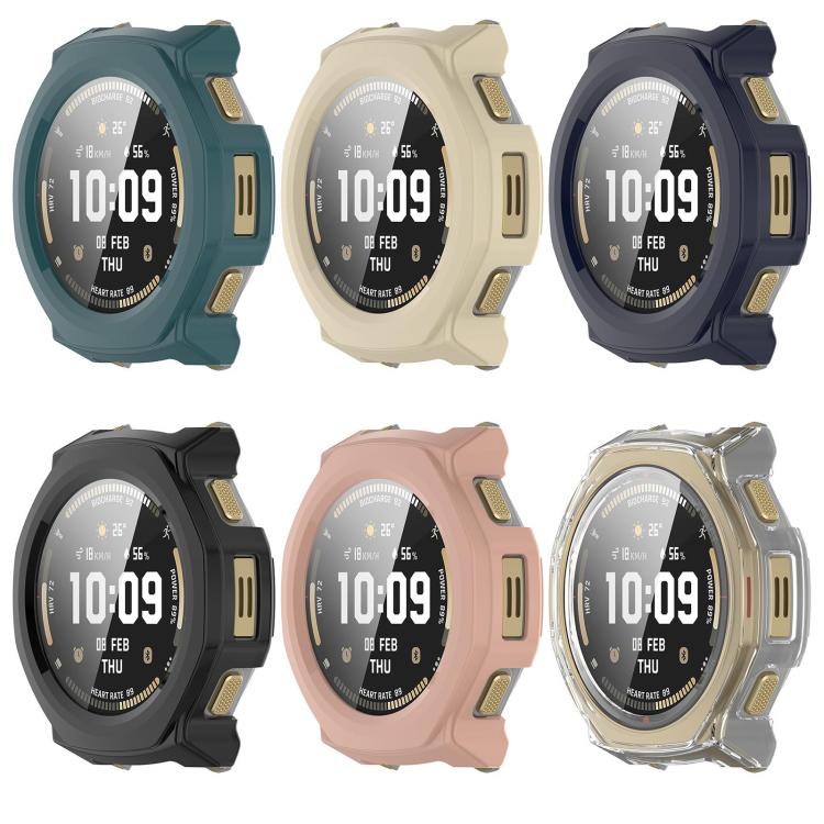 xDfind Tempered Film Integrated PC Watch Protective Cover, For Amazfit T-Rex 3 Pro 44mm, For Amazfit T-Rex 3 Pro 48mm