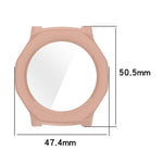 xDfind Tempered Film Integrated PC Watch Protective Cover, For Amazfit T-Rex 3 Pro 44mm, For Amazfit T-Rex 3 Pro 48mm