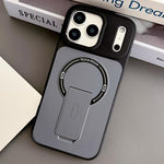 Skin-Feel TPU Hybrid PC Magnetic Phone Case with Kickstand, For iPhone 17 Pro Max, For iPhone 17 Pro, For iPhone 17, For iPhone 16 Pro Max, For iPhone 16 Pro, For iPhone 16, For iPhone 15 Pro Max, For iPhone 15 Pro