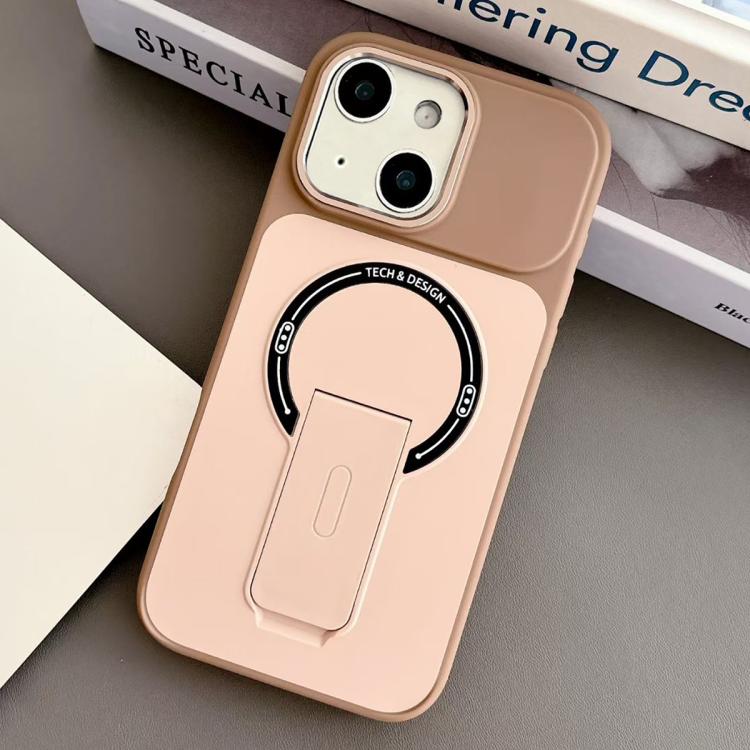Skin-Feel TPU Hybrid PC Magnetic Phone Case with Kickstand, For iPhone 15, For iPhone 14, For iPhone 14 Pro, For iPhone 14 Pro Max, For iPhone 13 Pro Max, For iPhone 13 Pro, For iPhone 13