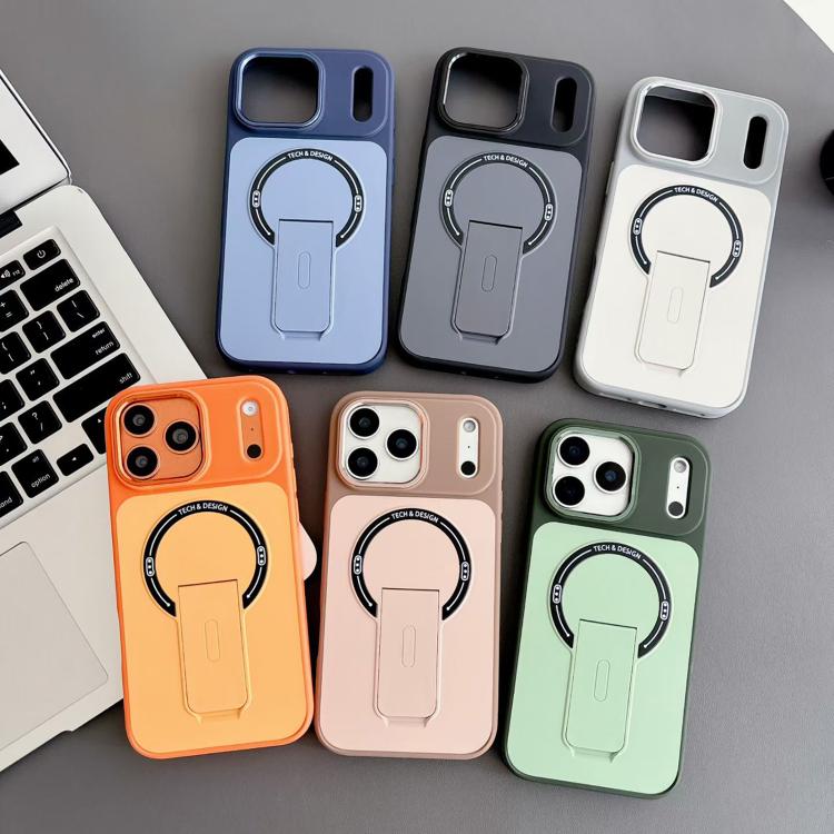 Skin-Feel TPU Hybrid PC Magnetic Phone Case with Kickstand, For iPhone 15, For iPhone 14, For iPhone 14 Pro, For iPhone 14 Pro Max, For iPhone 13 Pro Max, For iPhone 13 Pro, For iPhone 13