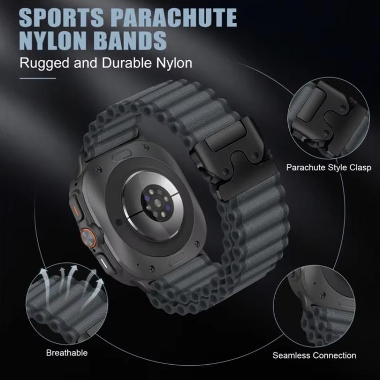 xDfind Parachute Buckle Off Road Sport Nylon Watch Band, For Galaxy Watch9 / 8 / 8 Classic
