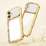 Wave Twisting Star Diamond Shockproof Electroplate TPU Phone Case, For iPhone 17 Pro Max, For iPhone 17 Pro, For iPhone 17, For iPhone 16 Pro Max, For iPhone 16 Pro, For iPhone 16