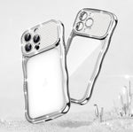 Wave Twisting Star Diamond Shockproof Electroplate TPU Phone Case, For iPhone 17 Pro Max, For iPhone 17 Pro, For iPhone 17, For iPhone 16 Pro Max, For iPhone 16 Pro, For iPhone 16