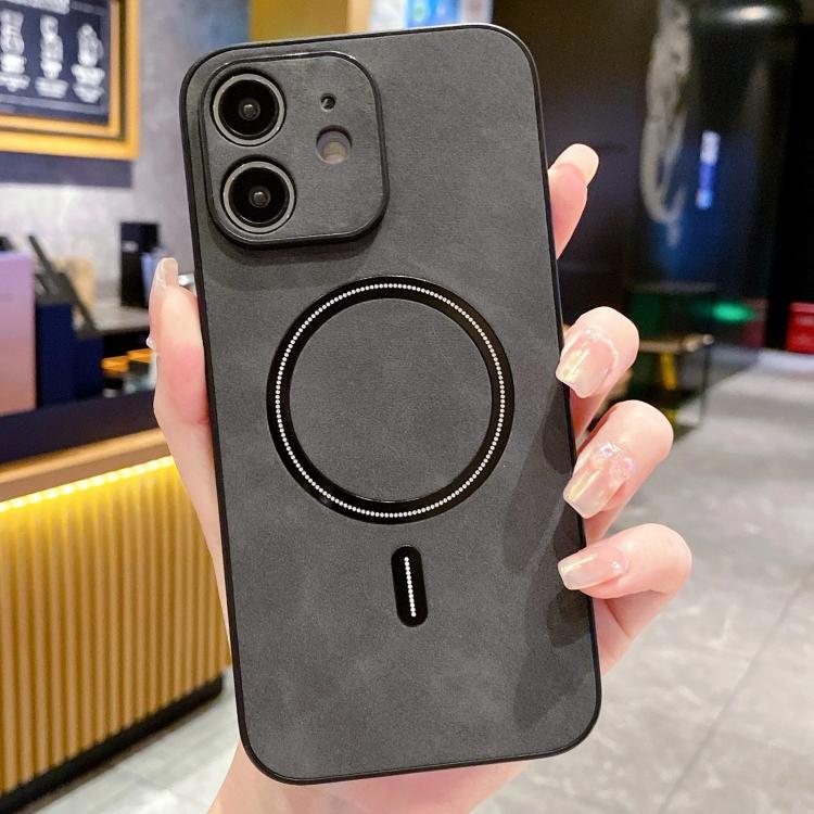 Lambskin Faux Leather Magnetic Phone Case, For iPhone 14 Pro Max, For iPhone 13 Pro Max, For iPhone 13 Pro, For iPhone 13, For iPhone 12, For iPhone 12 Pro Max, For iPhone 12 Pro, For iPhone 11 Pro Max