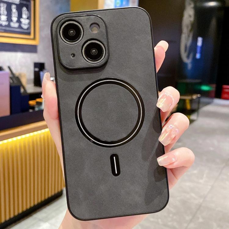 Lambskin Faux Leather Magnetic Phone Case, For iPhone 14 Pro Max, For iPhone 13 Pro Max, For iPhone 13 Pro, For iPhone 13, For iPhone 12, For iPhone 12 Pro Max, For iPhone 12 Pro, For iPhone 11 Pro Max