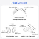 XDcase 3 in 1 Silicone Headset Protective Case, For Apple AirPods Max / Max 2