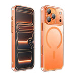 XDcase Frosted Transparent Magnetic Shockproof Phone Case, For iPhone 17 Pro Max, For iPhone 17 Pro, For iPhone 17