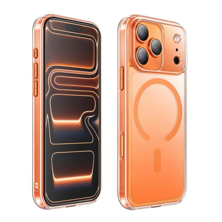 XDcase Frosted Transparent Magnetic Shockproof Phone Case, For iPhone 17 Pro Max, For iPhone 17 Pro, For iPhone 17
