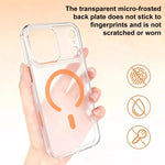 XDcase Frosted Transparent Magnetic Shockproof Phone Case, For iPhone 17 Pro Max, For iPhone 17 Pro, For iPhone 17