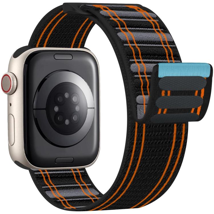 xDfind Nylon Loop Woven Hook and Loop Fastener Watch Band, For Apple Watch 42 / 44 / 45 / 46 / 49mm, For Apple Watch 38 / 40 / 41 / S11 42mm