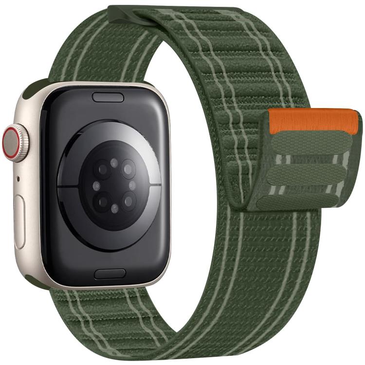 xDfind Nylon Loop Woven Hook and Loop Fastener Watch Band, For Apple Watch 42 / 44 / 45 / 46 / 49mm, For Apple Watch 38 / 40 / 41 / S11 42mm