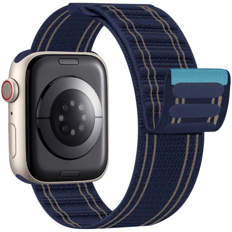 xDfind Nylon Loop Woven Hook and Loop Fastener Watch Band, For Apple Watch 42 / 44 / 45 / 46 / 49mm, For Apple Watch 38 / 40 / 41 / S11 42mm
