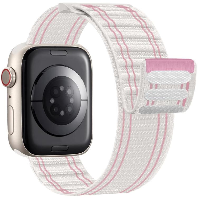 xDfind Nylon Loop Woven Hook and Loop Fastener Watch Band, For Apple Watch 42 / 44 / 45 / 46 / 49mm, For Apple Watch 38 / 40 / 41 / S11 42mm