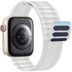 xDfind Nylon Loop Woven Hook and Loop Fastener Watch Band, For Apple Watch 42 / 44 / 45 / 46 / 49mm, For Apple Watch 38 / 40 / 41 / S11 42mm