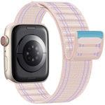 xDfind Nylon Loop Woven Hook and Loop Fastener Watch Band, For Apple Watch 42 / 44 / 45 / 46 / 49mm, For Apple Watch 38 / 40 / 41 / S11 42mm