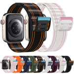 xDfind Nylon Loop Woven Hook and Loop Fastener Watch Band, For Apple Watch 42 / 44 / 45 / 46 / 49mm, For Apple Watch 38 / 40 / 41 / S11 42mm