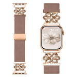 xDfind Chinese Knot Nylon Braided Magnetic Buckle Watch Band, For Apple Watch 42 / 44 / 45 / 46 / 49mm, For Apple Watch 38 / 40 / 41 / S11 42mm