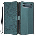 Tree Cat Embossed Flip Vegan Leather Phone Case, For iPhone Air, For iPhone 16 Pro Max, For iPhone 16 Pro, For iPhone 16 Plus, For iPhone 16, For iPhone 15 Pro Max