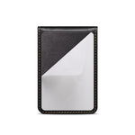 ESEBLE Adhesive Style Rhombic Texture Folding RFID Mobile Phone Card Slots Holder