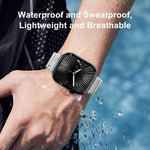 One Bead Folding Clasp Metal Titanium Alloy Watch Band, For Apple Watch 46mm / 49mm / 45mm / 44mm, For Apple Watch 42mm / 41mm / 40mm / 38mm